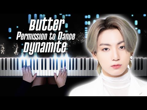 Bts - Butter X Permission To Dance X Dynamite | Piano Cover By Pianella Piano