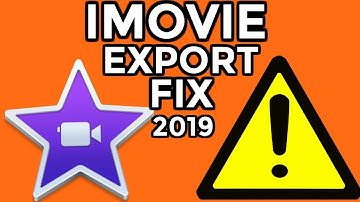 How To Fix iMovie Export Error 2019 - Video Rendering Error 10004 Video Frame Fail