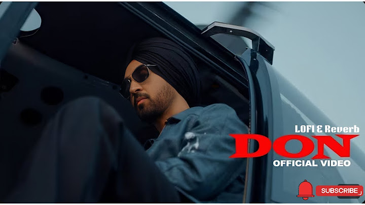 Diljit Dosanjh | DON Official Music Video | Shah Rukh Khan