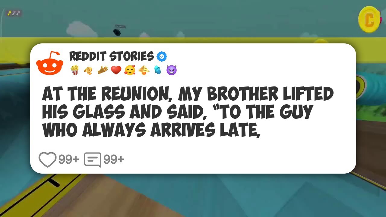 At The Reunion, My Brother Lifted His Glass And Said, “To The Guy Who Always Arrives Late, #reddit 