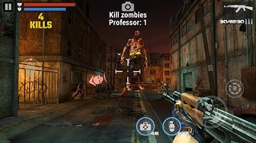 DEAD TARGET: Zombie || CHALLENGE Mission Golden AK-47 #01「Android Gameplay」