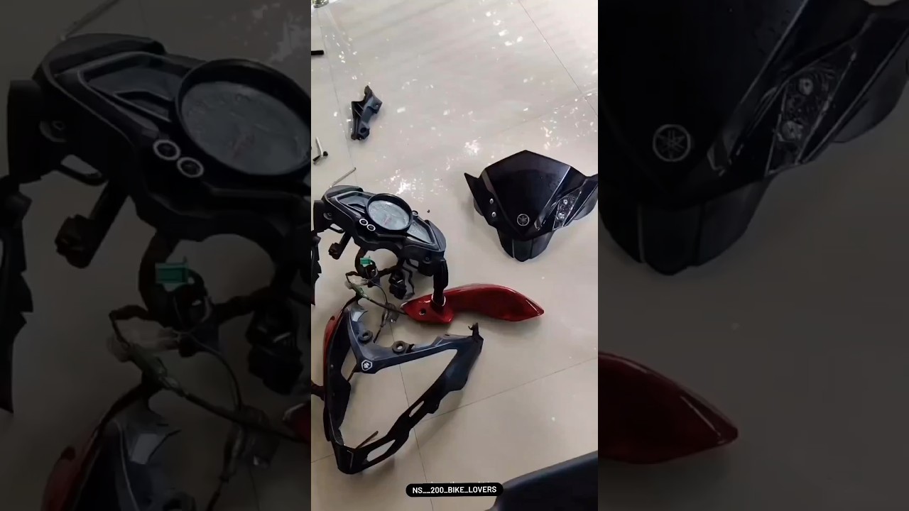 Ns -200 stock headlight to LED headlight modification