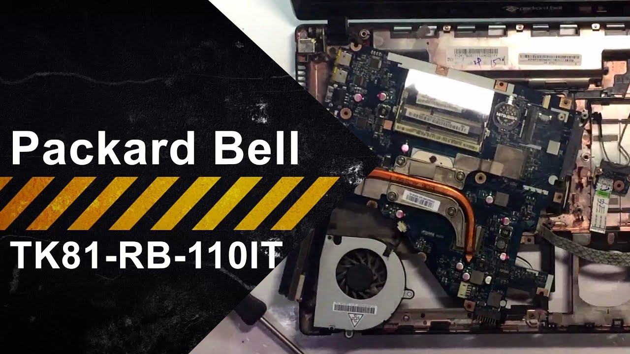 Разборка Packard Bell Easynote TK81-RB-110IT - YouTube