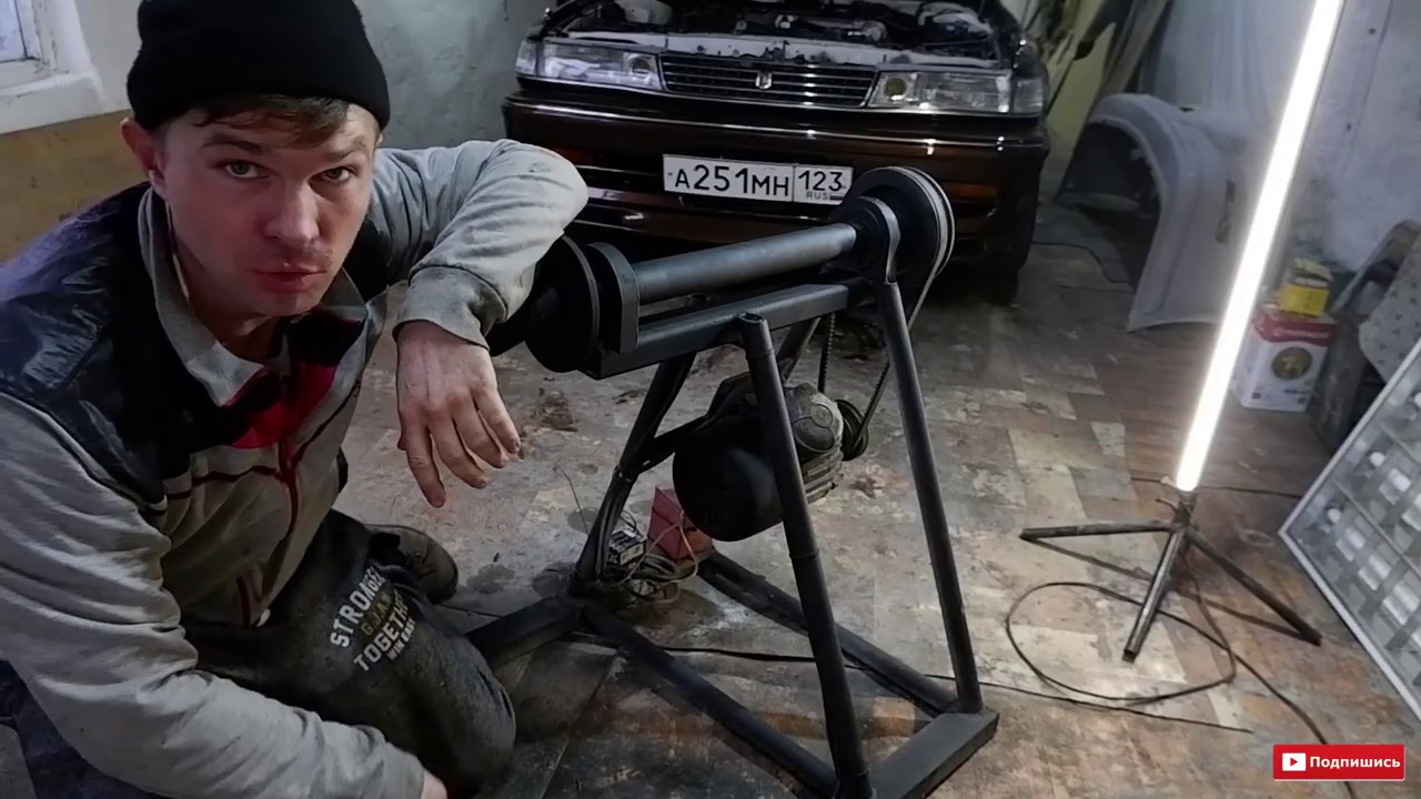 Станок для полировки дисков (ер.12) - YouTube