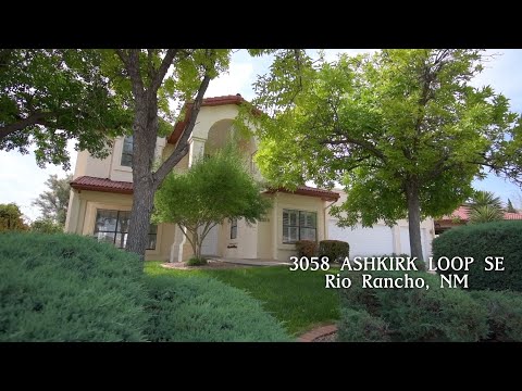 3058 Ashkirk Loop SE, Rio Rancho, NM home video tour