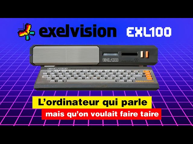 Ordinateur Exelvision EXL 100 – Avec Livre Initiation à L'Exelbasic – Fonctionnel
