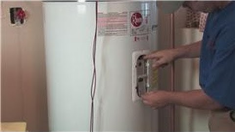 Hot Water Heaters : How to Change a Heating Element for Hot Water Heaters