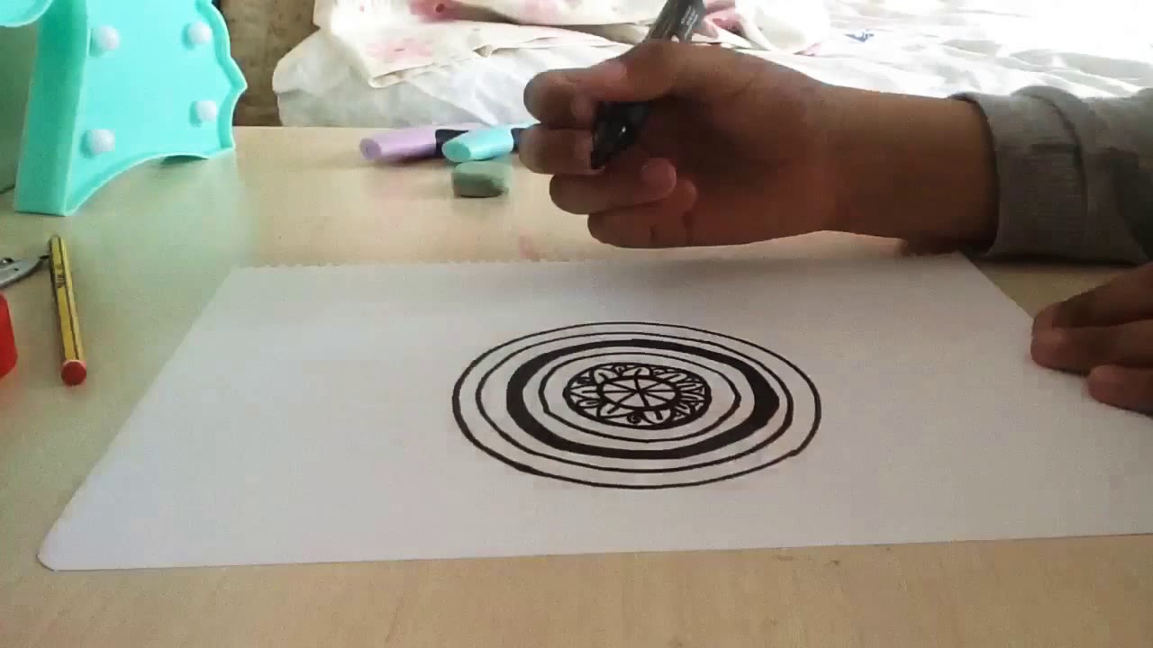 TUTORIAL DE MANDALA (FACIL) TIMELAPSE