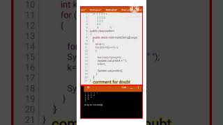 pattern | 11111 | 2222 | 333 | 44 | 5 | java program | MCA| bca | btech | interview| bsc | cbse icse