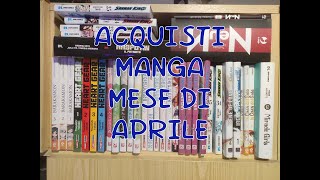 Acquisti manga - Mese di Aprile