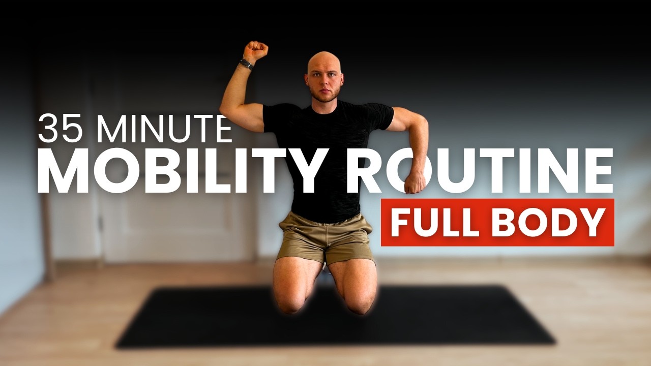 Full Stretching Mobility Routine 35 Min Full Body Stretch | No Music Mobility Routine (Do This Daily ...