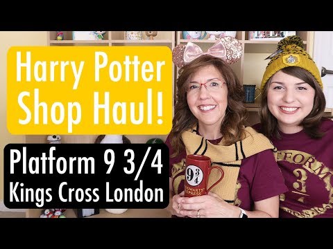 Harry Potter Haul | Platform 9 3/4 at King’s Cross London!l