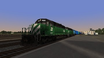 TS 2021:  Burlington Northern Refer Express!