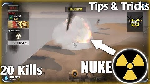How to get NUKE / NUCLEAR BOMB easily. Tips & Tricks / How I got Nuke COD MOBILE.