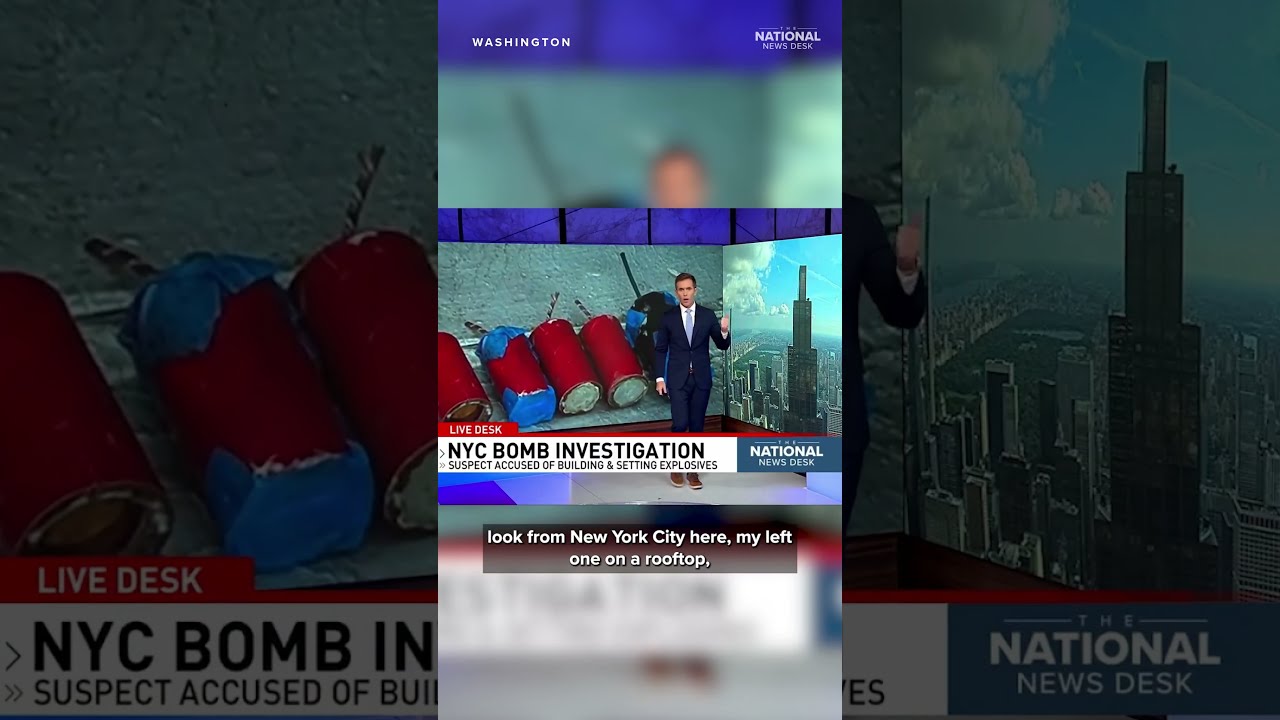 Man charged for building and stashing homemade bombs across New York City