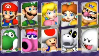 Mario Party 8 - All Characters
