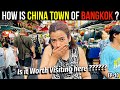 Bangkok famous china town  this is insane  street food tour chinatown bangkok thailand