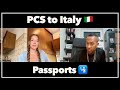 Which Passport &amp; Soggiorno? American POV 🇺🇸 PCS to Italy - Aviano Air Base Military Spouse 🇮🇹