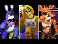 FNAF: Security Breach - Original Bonnie, Chica &amp; Foxy Withered and Jumpscares