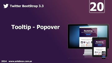20 cursos de bootstrap 3.3  -  tooltip popover