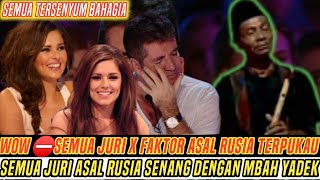 WOW😮⛔Semua Juri X FAKTOR Asal Rusia Terpukau Ketika Melihat Penampilan Mbah Yadek🚫PARODI