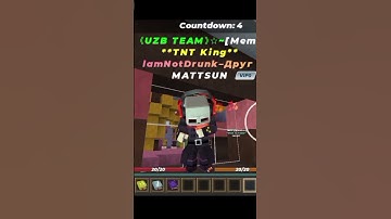 I met Real MATTSUN in TNT TAG ( Full Video On YouTube ) #blockmango #bedwars #explore #games