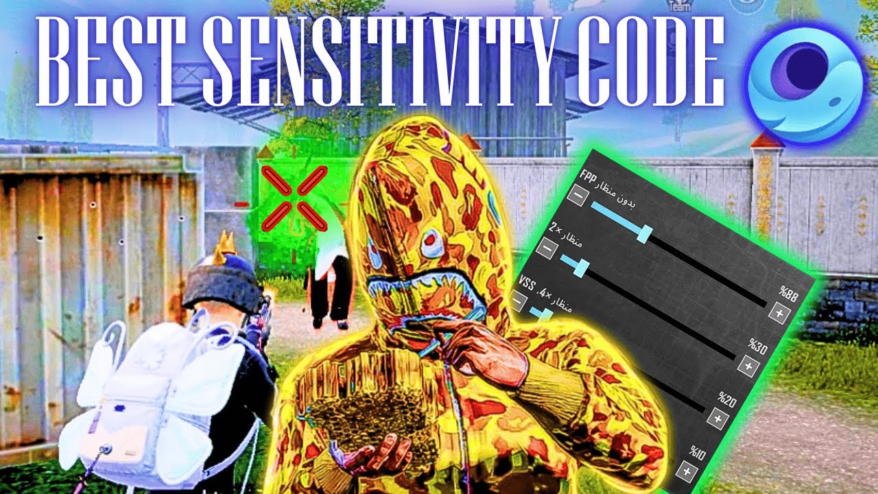 Emulator| the  best sensitivity code for pubg🔥| NEW UPDATE 4.1
