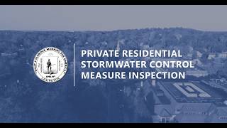 Lexington Residential Stormwater Control Measure (SCM) Inspection
