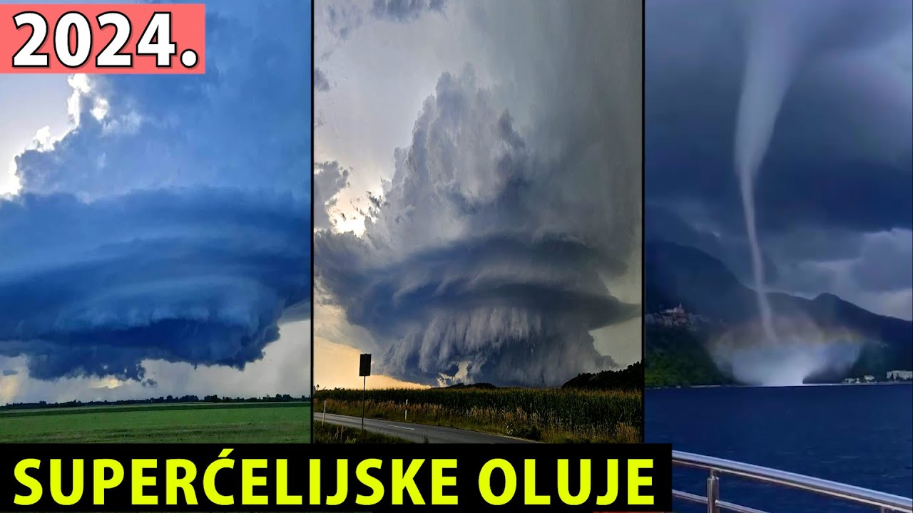 TOP 10 OLUJA u HRVATSKOJ u 2024.