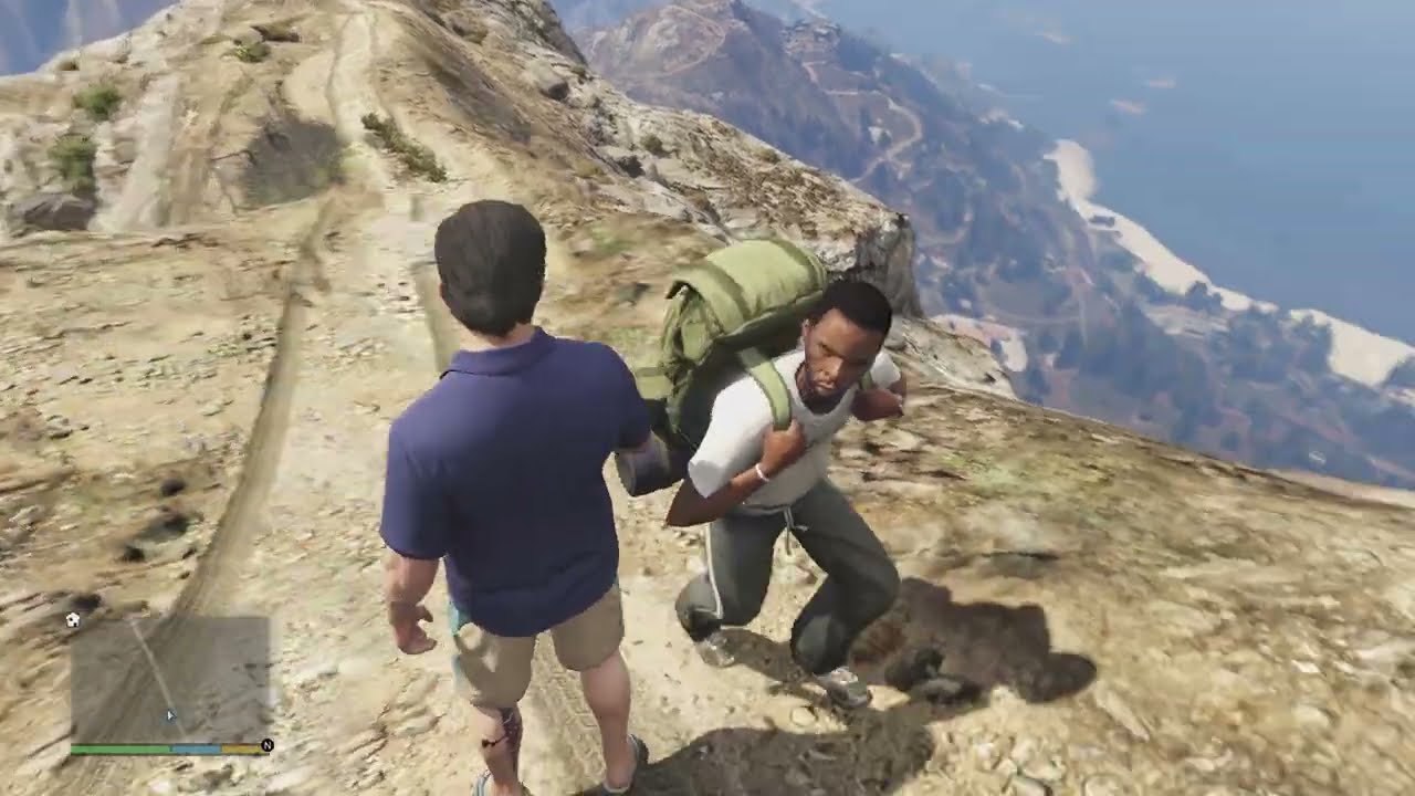 Grand Theft Auto V PS5 Free-roam Gameplay #1418