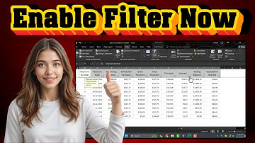 How To Enable Filter Option In Excel - Full Tutorial
