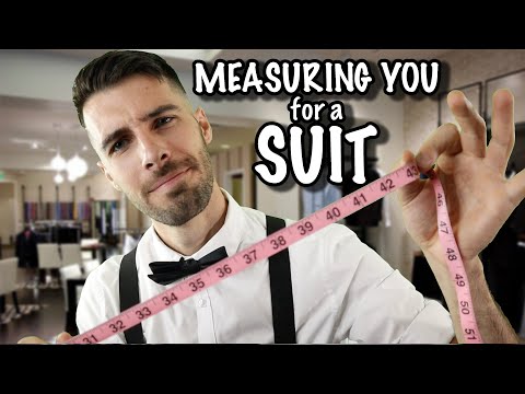 Measuring You For A New Suit [ASMR] - Relaxing Male ASMR