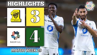 AL ITTIHAD VS NEOM SC | 3-4 | Matchday 29 Saudi Pro League 2025/26