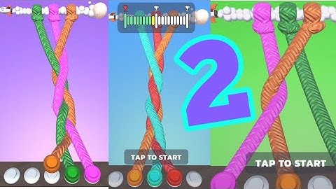 Tangle Master 3D Gameplay  : Level 21 To 30