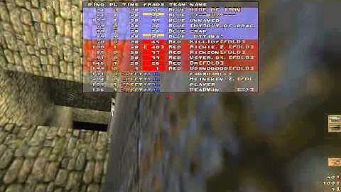 Quake Team Fortress (QWTF) - FOLD vs. FC V, pt. 3