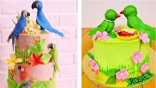 Parrot cake designs/Cakes for parrot lover/Best cake ideas