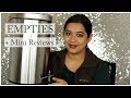 Empty beauty products 2018 - Would I Repurchase? + Mini Reviews
