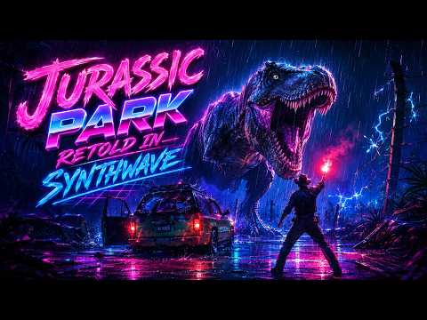Life Finds a Way - JURASSIC PARK - Retold in Synthwave
