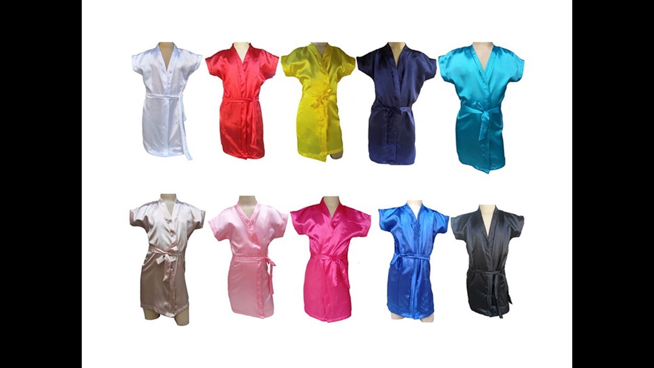 Robe Hobby Hobbie Roup o Cetim Infantil Liso Feminino Casamento Noiva robe-hobby-hobbie-roup-o-cetim-infantil-liso-feminino-casamento-noiva