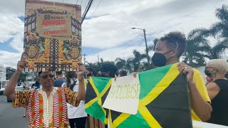 Jamaïque: manifestation contre la visite du Prince William et de son épouse Kate | AFP
