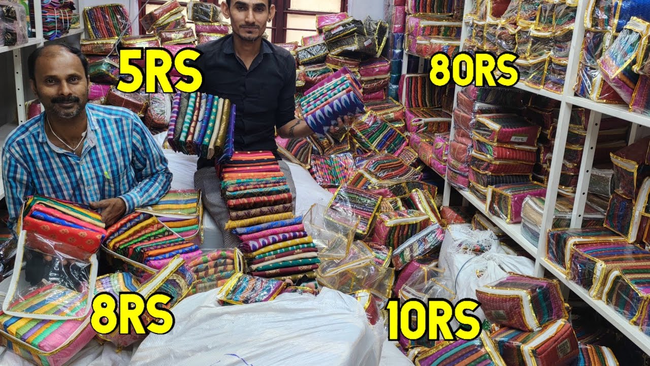 Chickpet Wholesale Blouse Pieces Shop 5Rs Only/Sarees&Lehenga Blouse Pieces&Falls,Linning/Bangalore