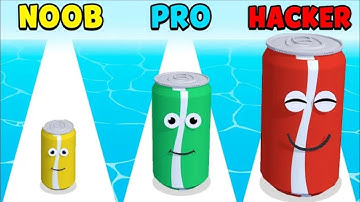 NOOB vs PRO vs HACKER vs GOD in Juice Run