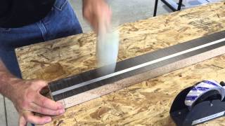 Inlaying Fastedge using SpeedTape - Lean Manufacturing