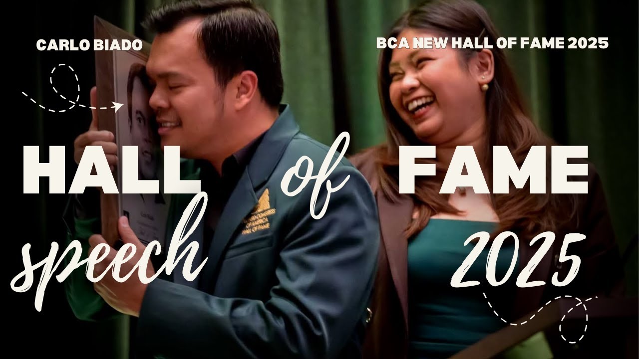 Речь нового члена Зала славы 2025 года Карло «Черный тигр»