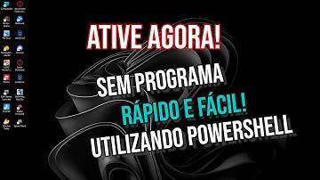 Ativando o Windows & Office apenas utilizando um comando no PowerShell.  Simples e fácil.