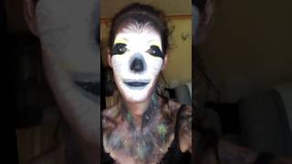 sloth face paint thursday