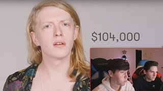 Rayhart Twins React To 100 People Tell Us How Much Money They Make | Keep it 100 | Cut