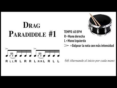 Rudimento 36 | Drag Paradiddle #1 – 40 Rudimentos para Bateristas