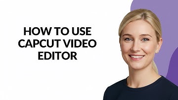 How to Use Capcut Video Editor - Julia