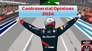 Most Controversial \& Unfiltered Opinions in #f1 - 2024 version!!